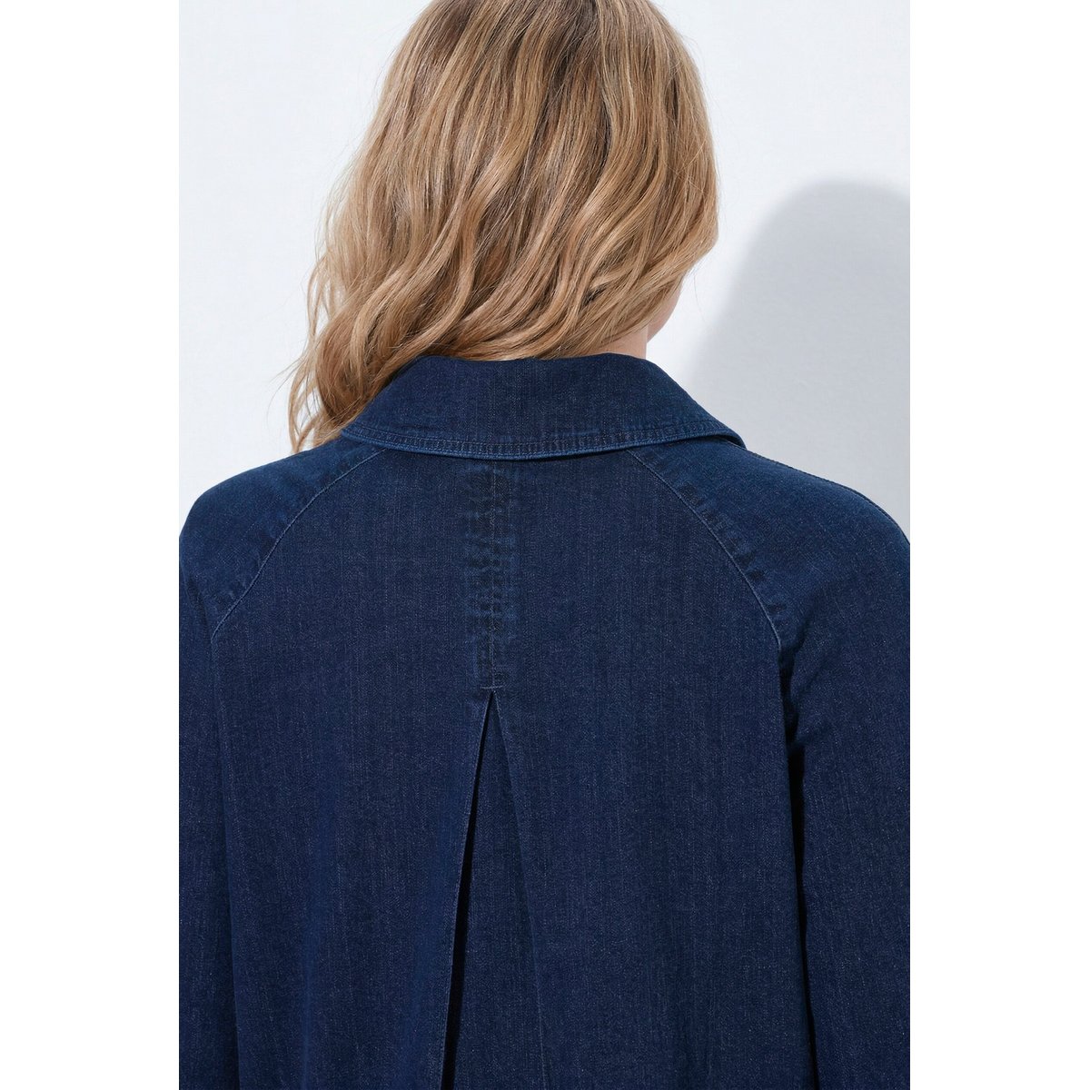 Trench-coat en jean, coton bio bleu jean, ULLA POPKEN