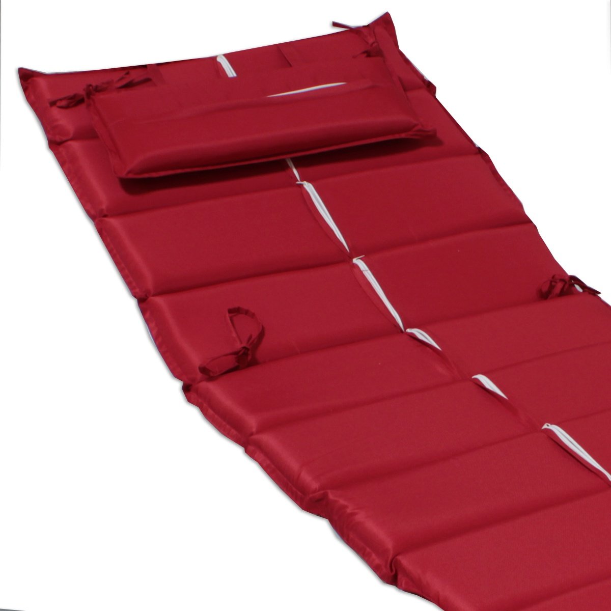 Matelas pour bain de soleil rouge, TECK ATTITUDE