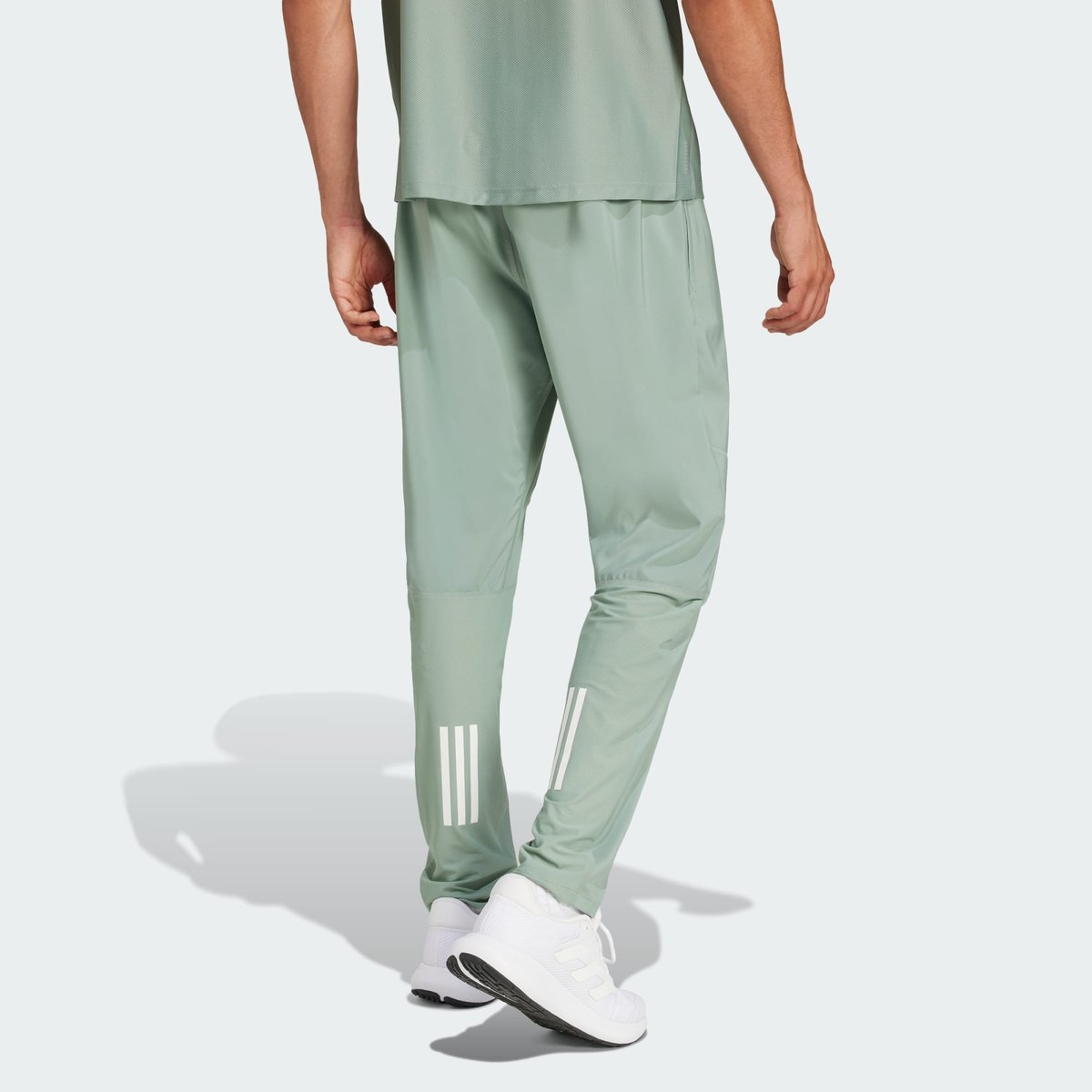 Pantalon Own The Run Pantalon Own The Run silver green, adidas Performance