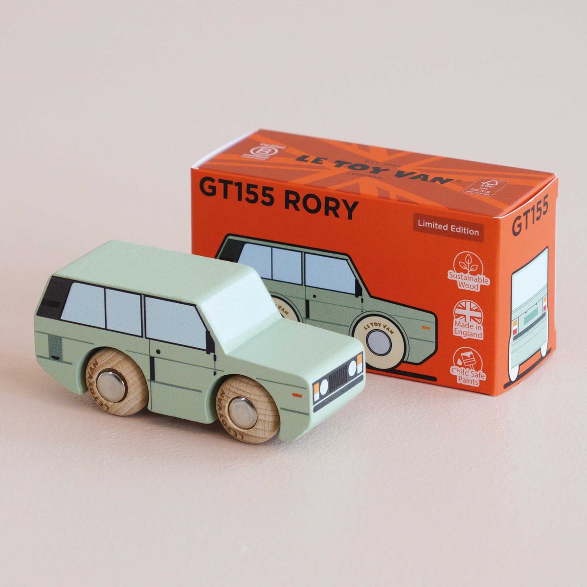 Voiture Rory No 28 vert, LE TOY VAN