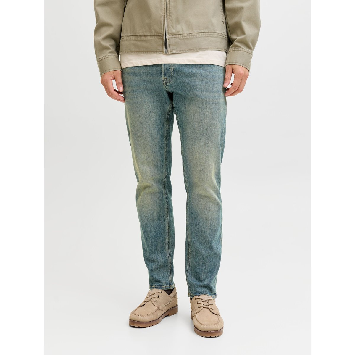Jean Coupe Tapered blue denim, JACK & JONES