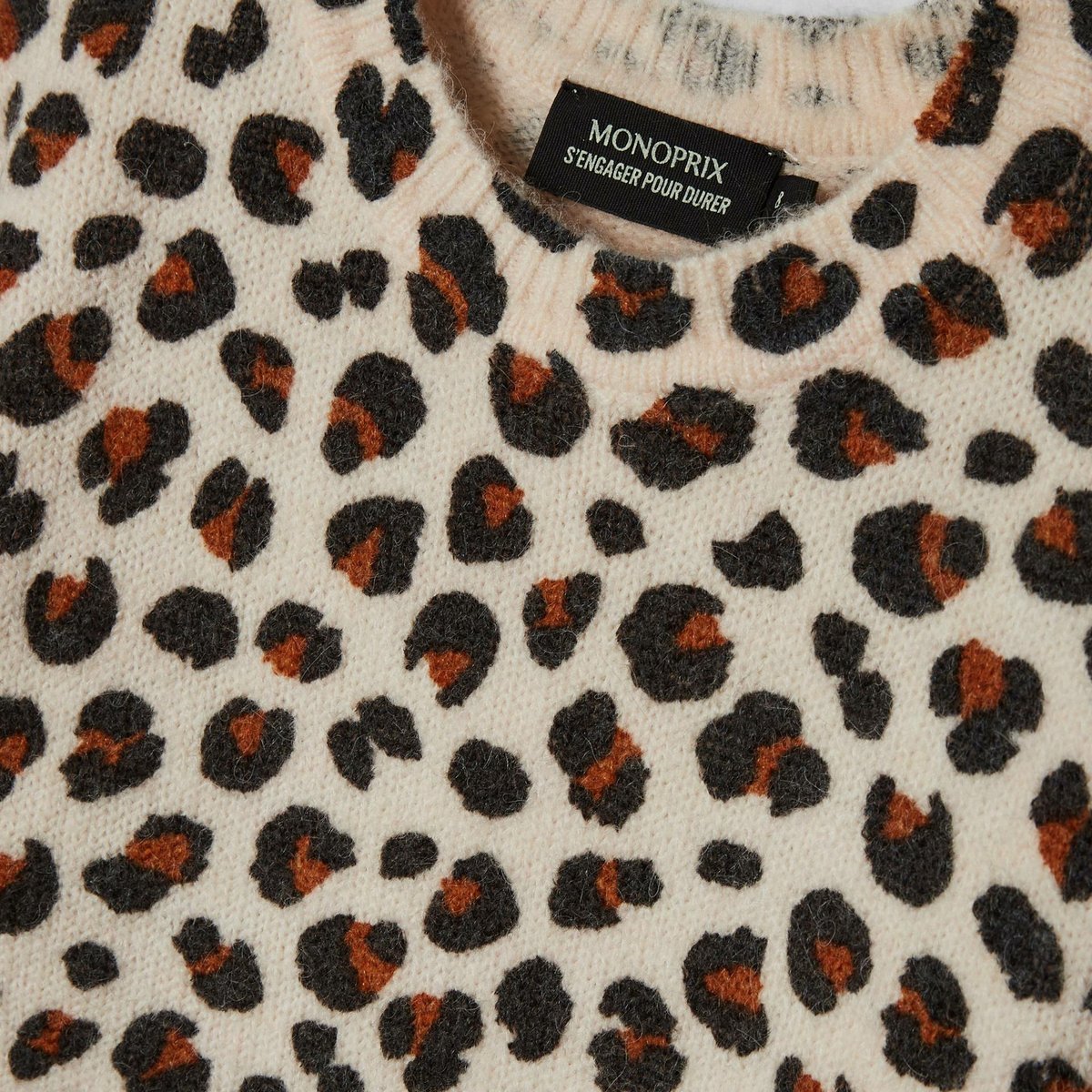 Pull imprimé amaretti, MONOPRIX