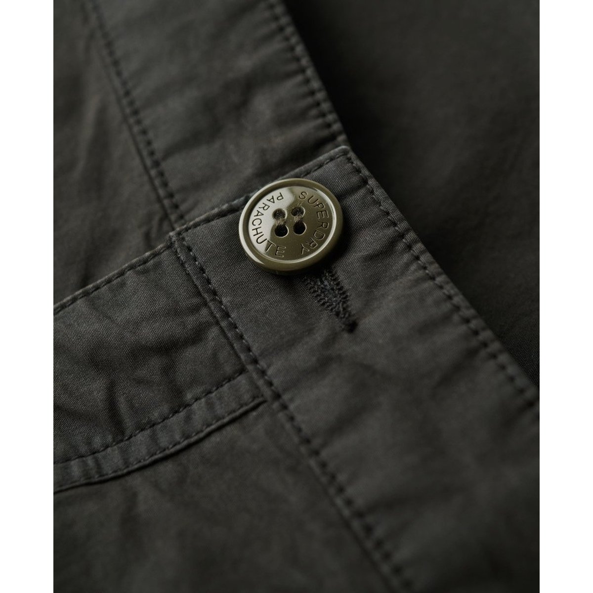 Short cargo Utility noir délavé, SUPERDRY