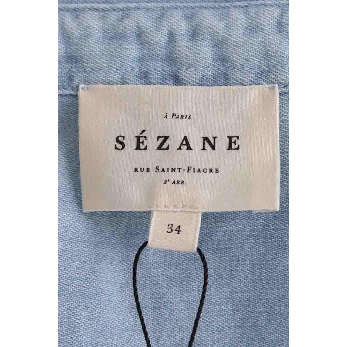 Chemise - Très Bon État bleu, SEZANE
