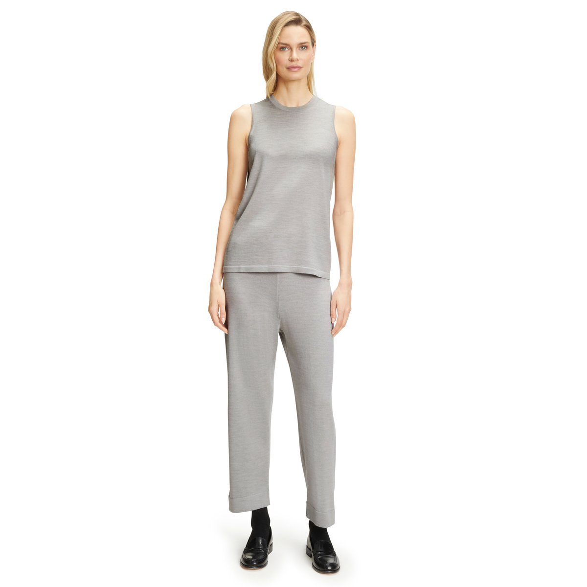 Top gris clair, FALKE
