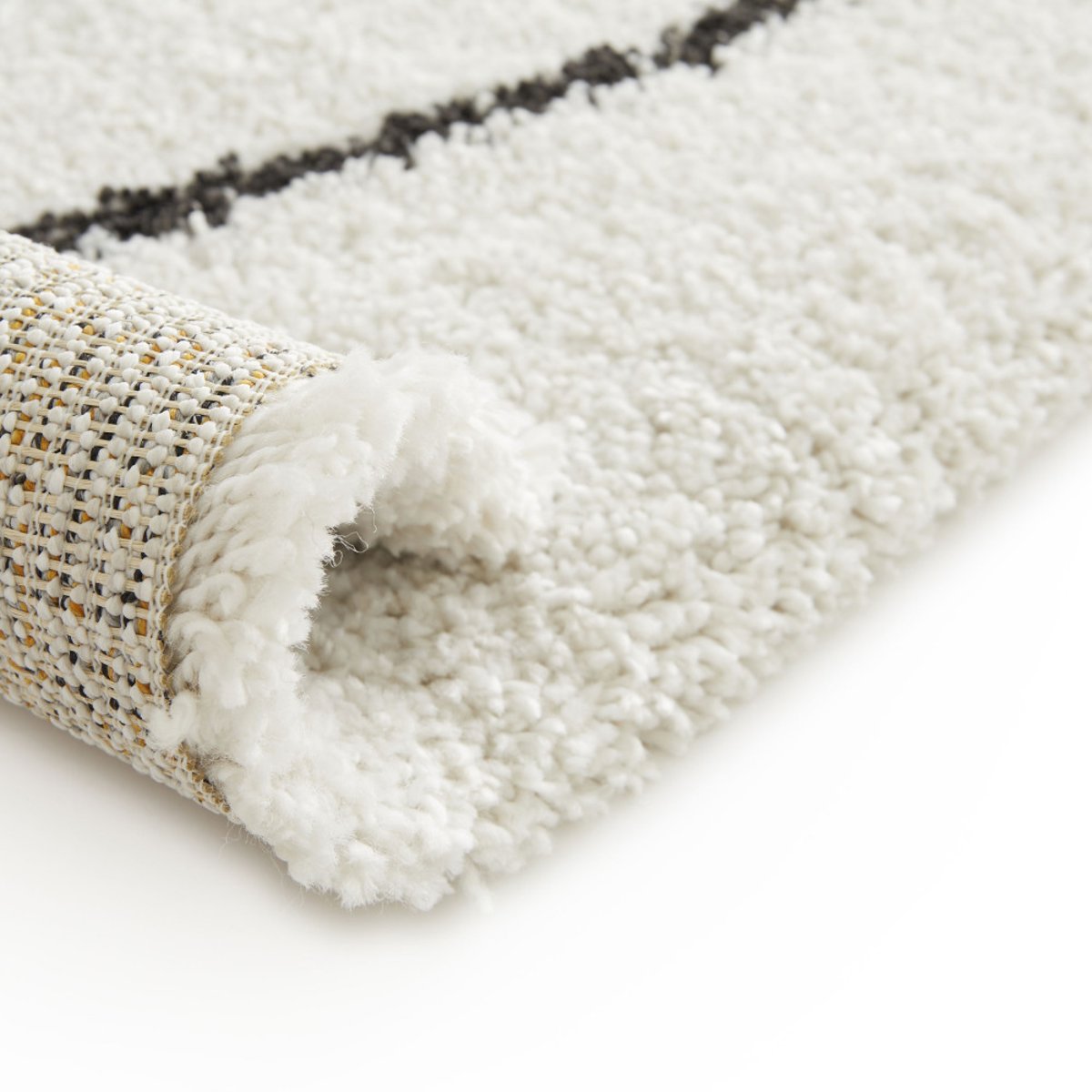 Tapis contemporain à motif organique- MONA beige, DRAWER