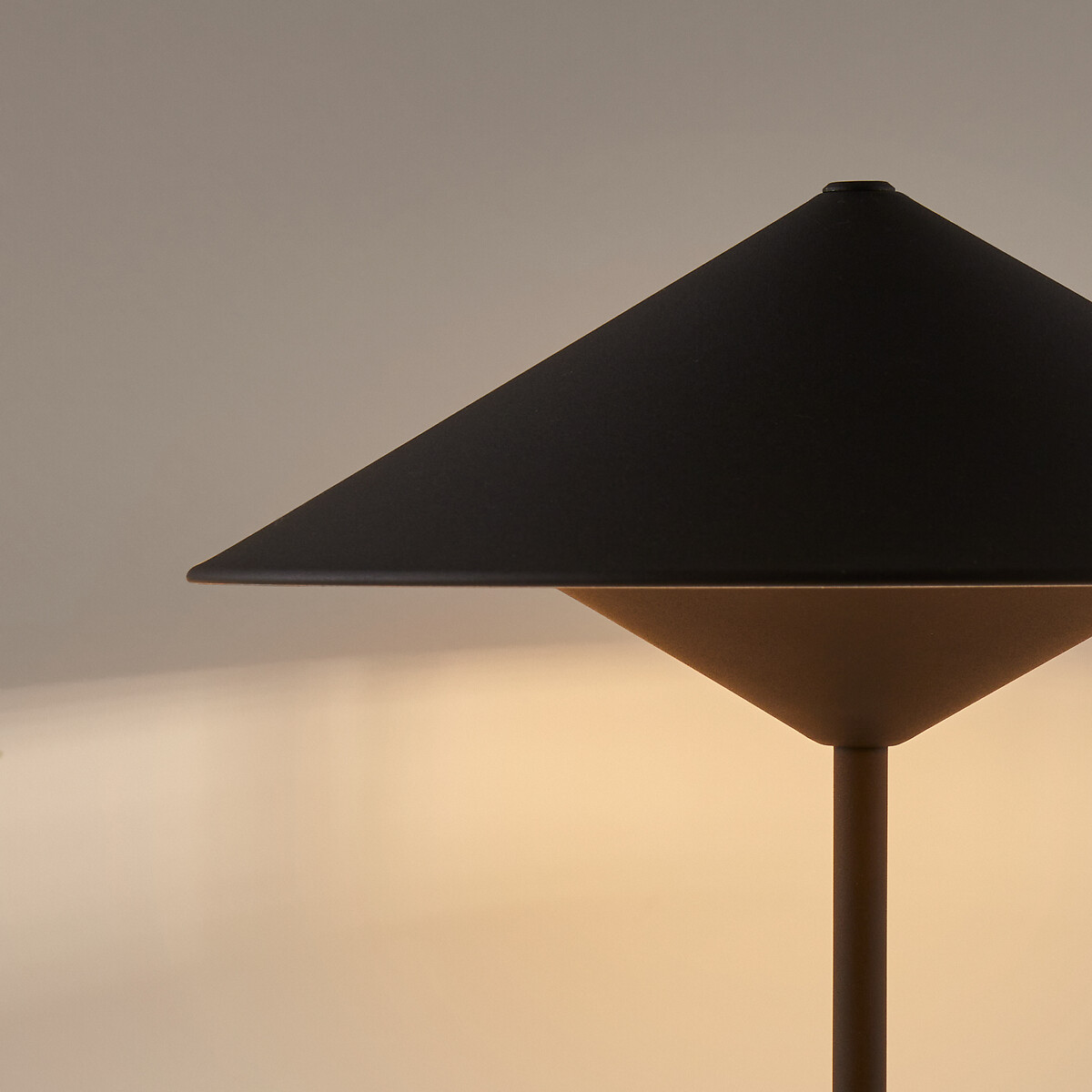 Lampe à poser en métal fer H42 cm, Coney noir, LA REDOUTE INTERIEURS