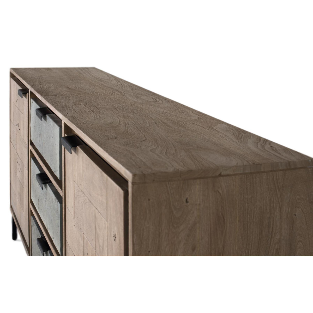 Buffet jaune, DECORATION D’AUTREFOIS