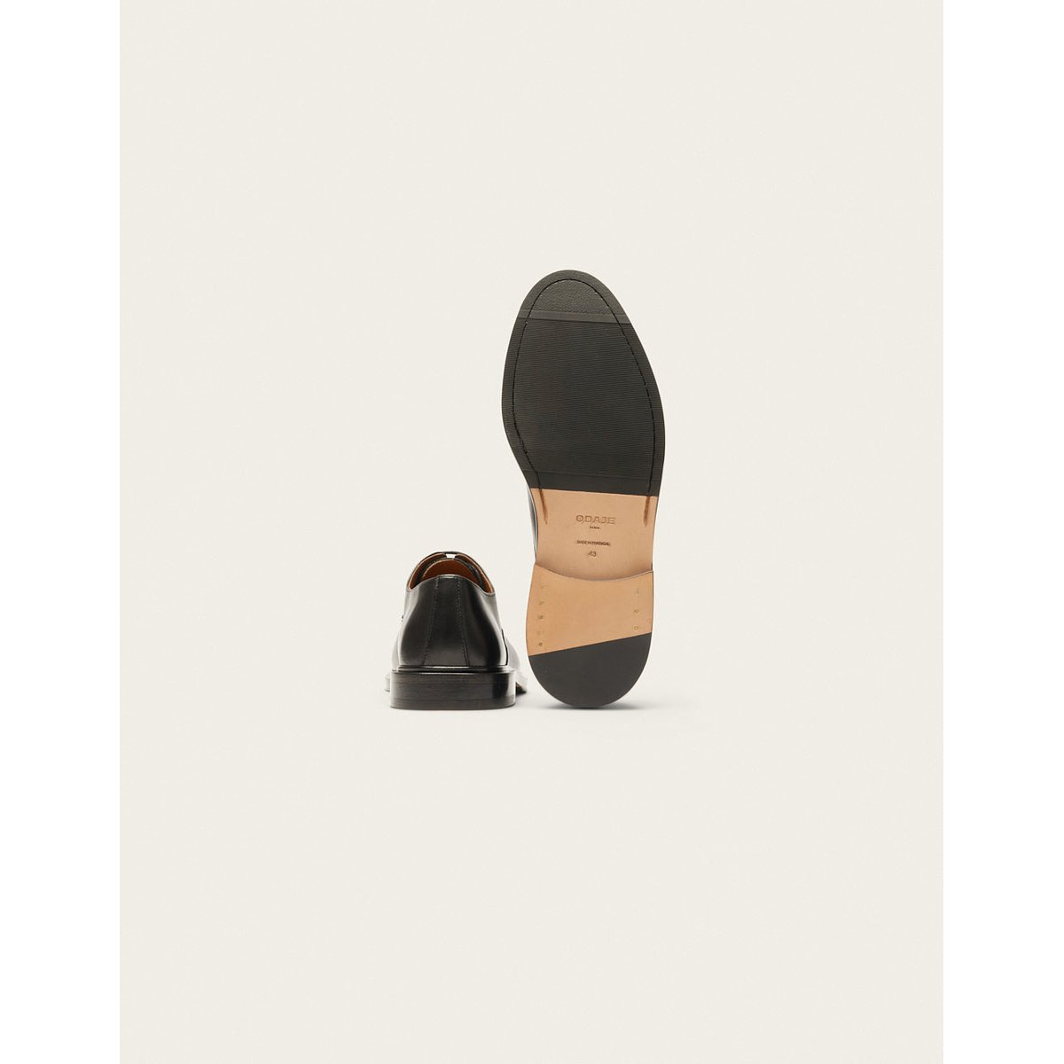 Derbies LÉANDRE noir, ODAJE
