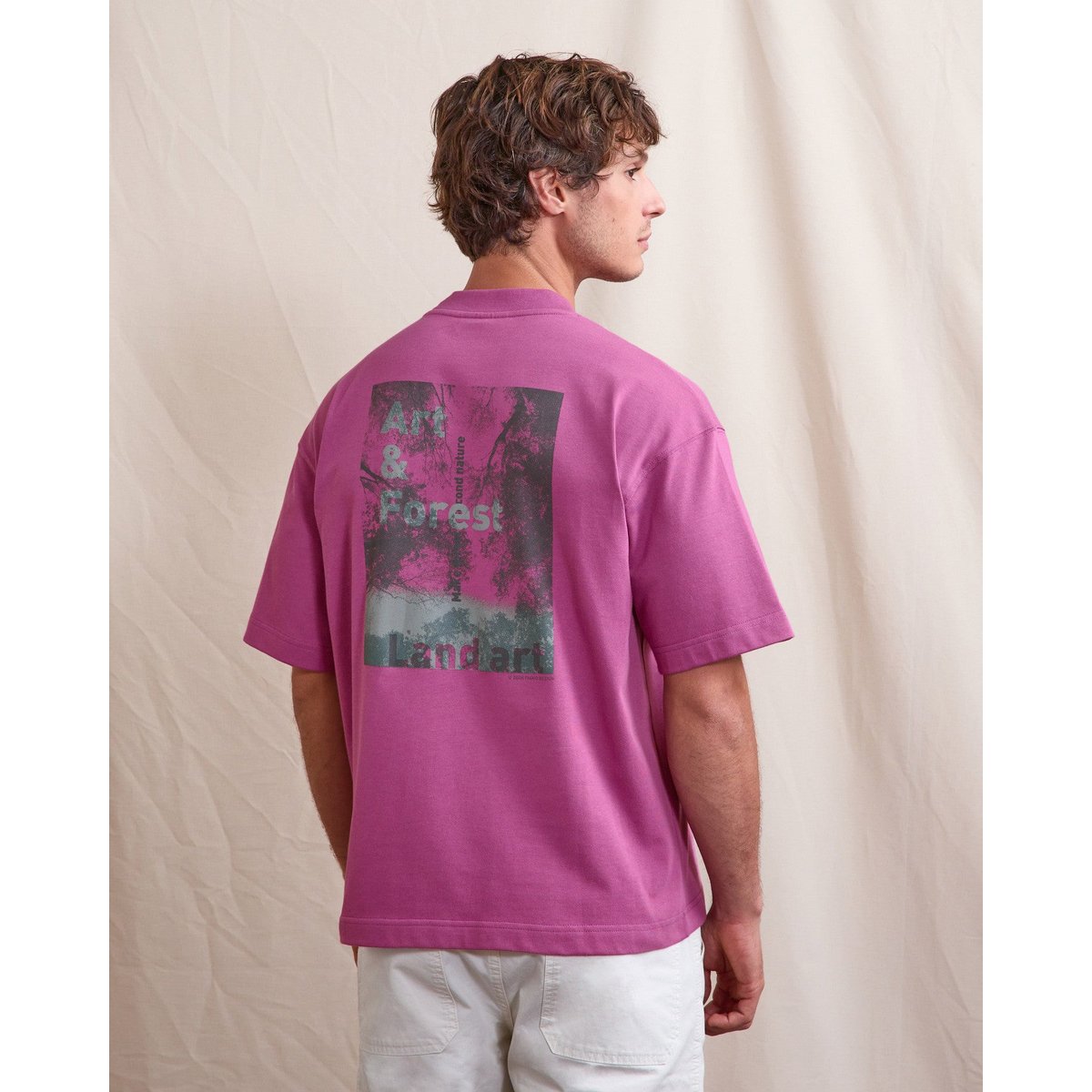 T-shirt YELLOWSTONE fushia, FAGUO
