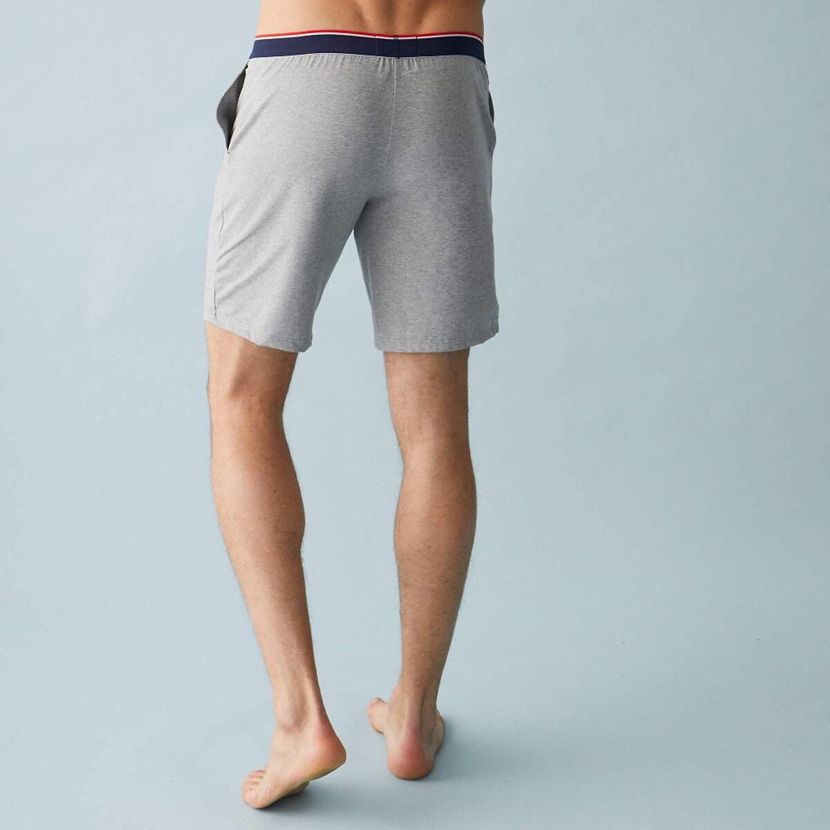 Short de pyjama Zouzou gris perle, LE SLIP FRANCAIS