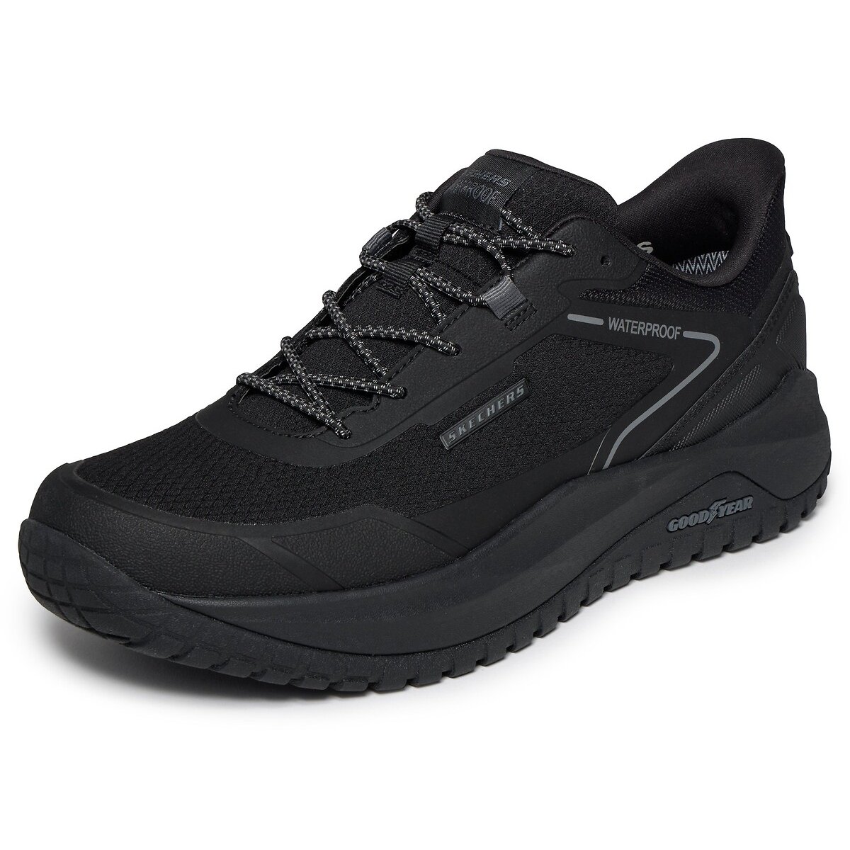 Baskets Slip-Ins : BADGER - KODA noir, SKECHERS