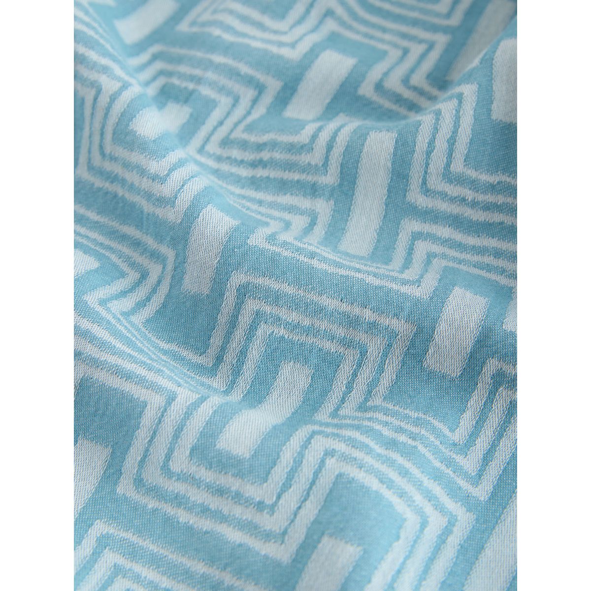 Chemise manches courtes à imprimé bleu géométrique, NEXT