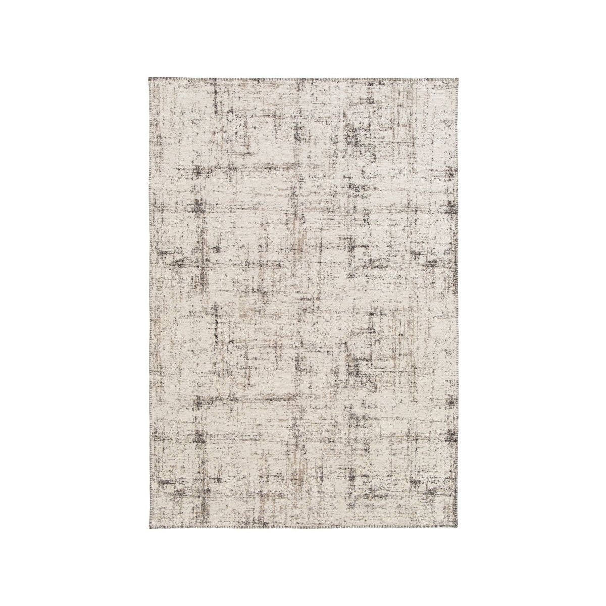 Tapis poils ras style graphique, MAGGIE beige/crème, BOBOCHIC