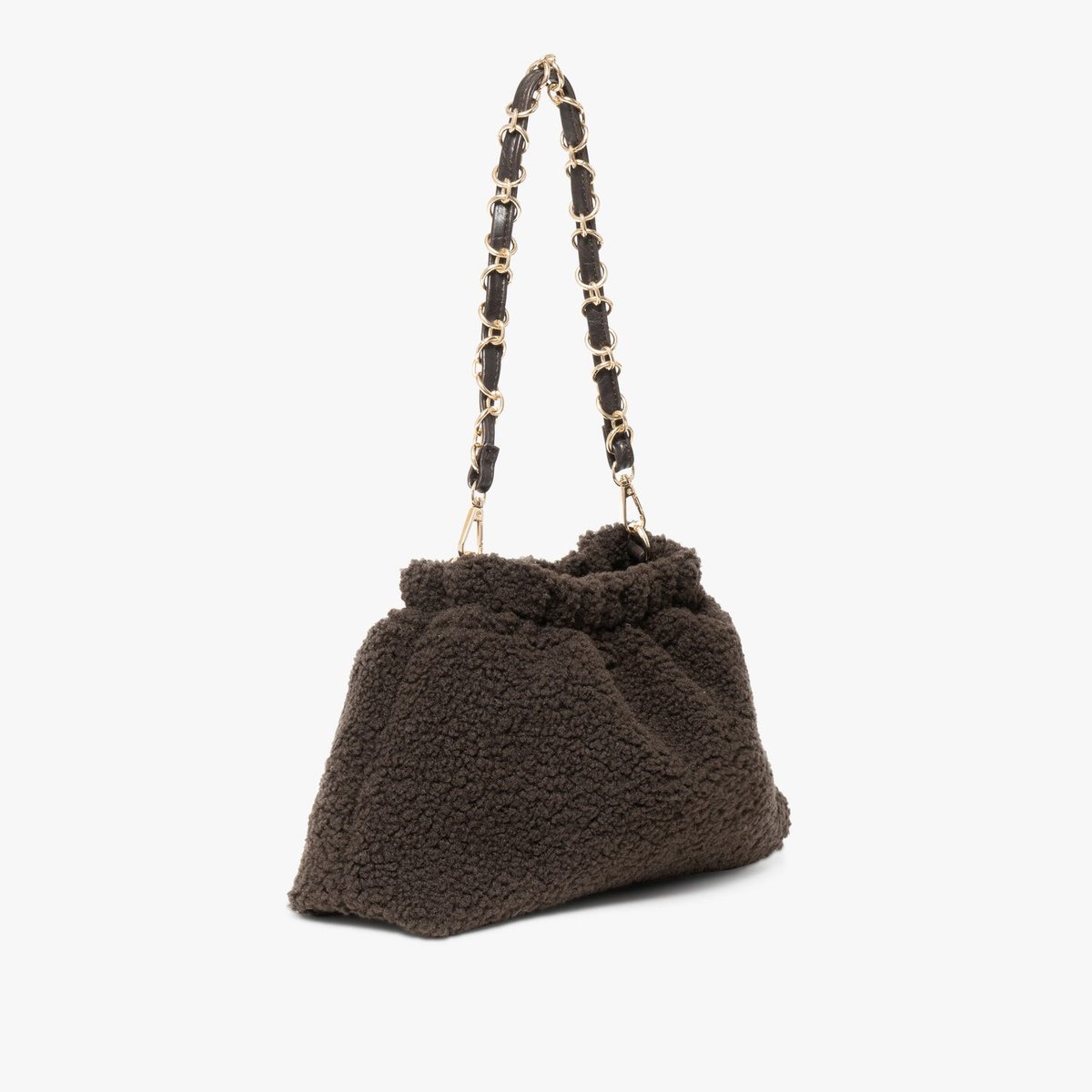 Sac À Main DAFINA Bourse avec chaîne chocolat, BOCAGE