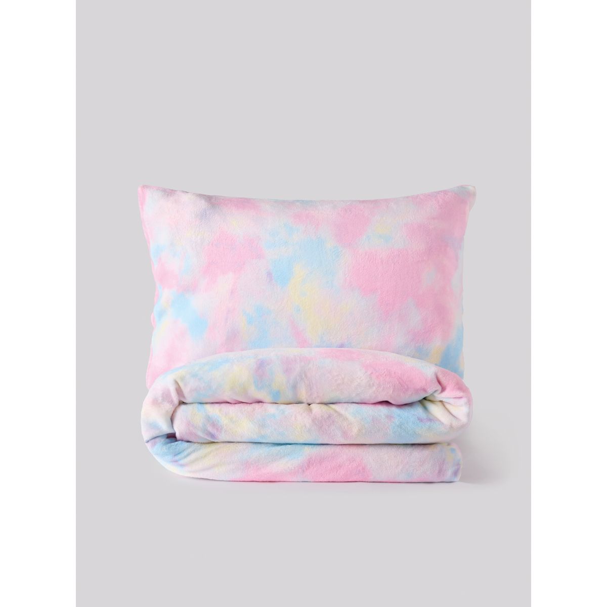 Taie d'oreiller et housse de couette polaire multi ombre, NEXT