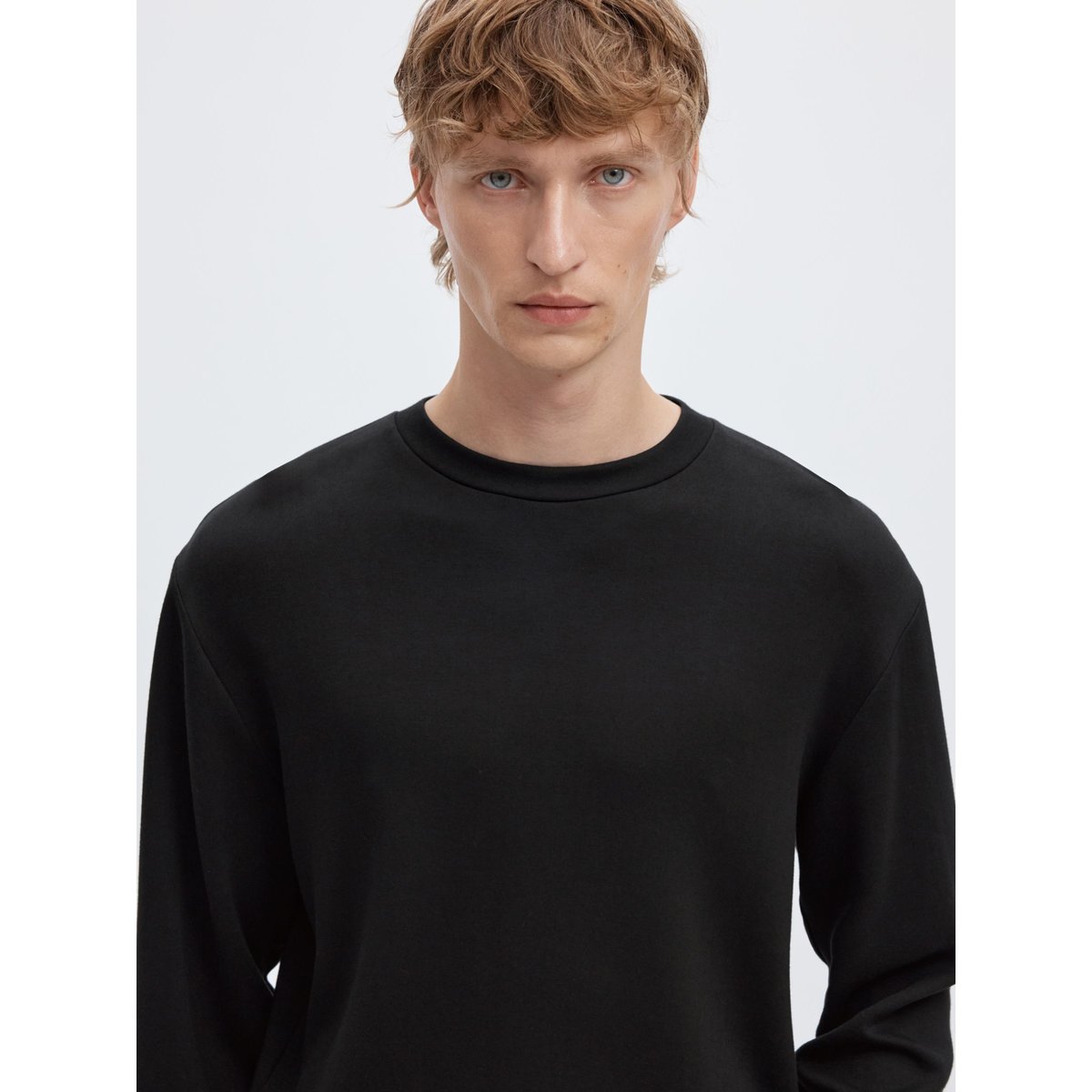 Sweat-Shirt noir - black, SELECTED