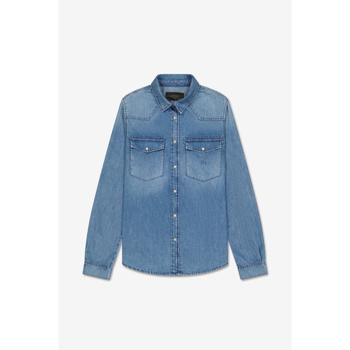 Chemise en jeans BARBARA blue, LE TEMPS DES CERISES