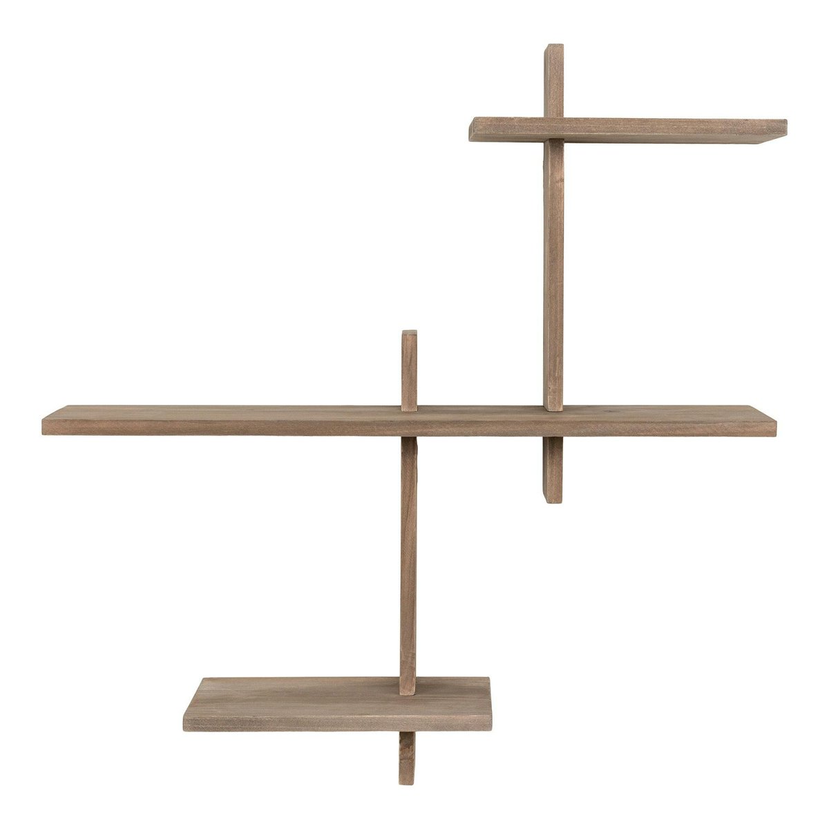 Etagère murale déstructurée en bois TALLINN bois naturel, PIER IMPORT