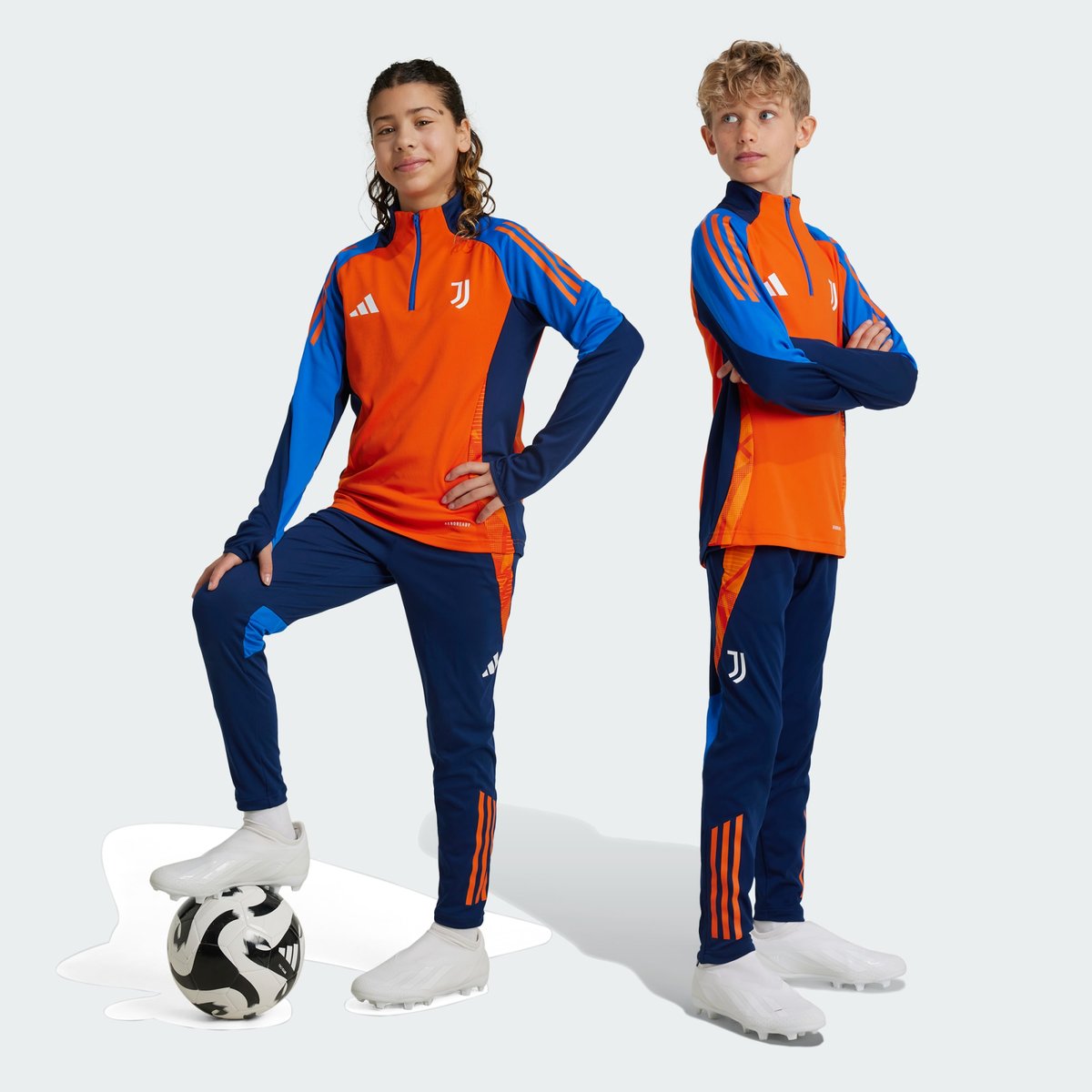 Pantalon d'entraînement Juventus Tiro 24 Competition Enfants team navy blue 2, adidas Performance