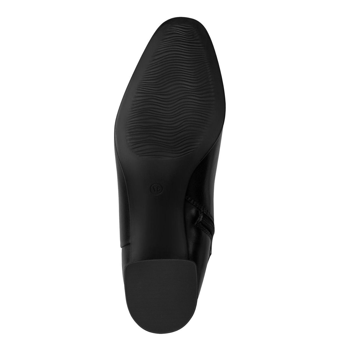 Bottine talon bloc noir, MARCO TOZZI