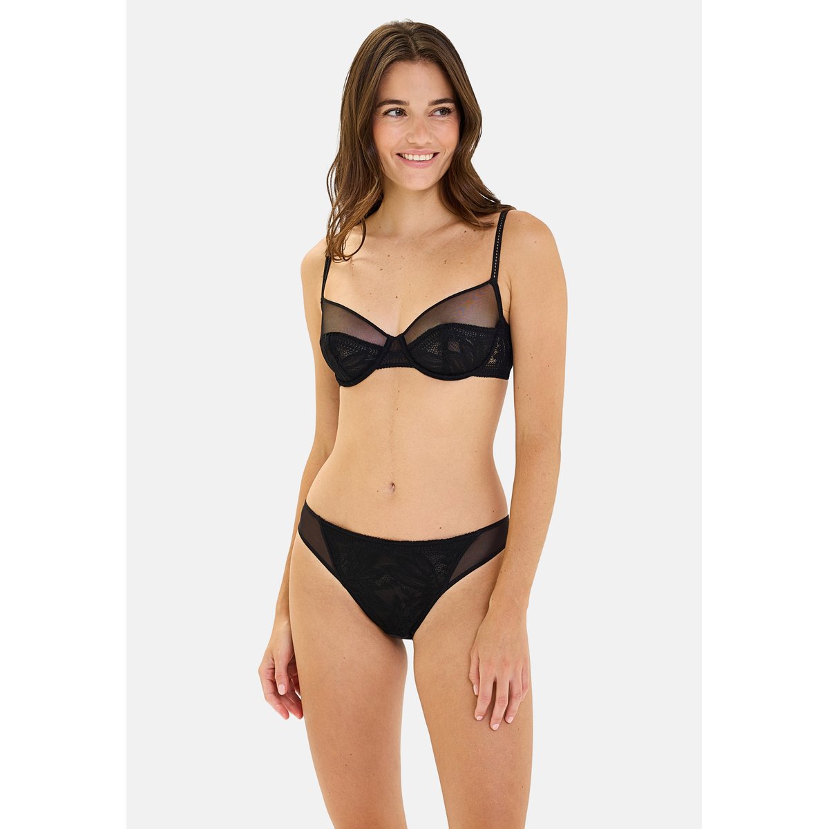Slip CÉLESTE noir, BILLET DOUX