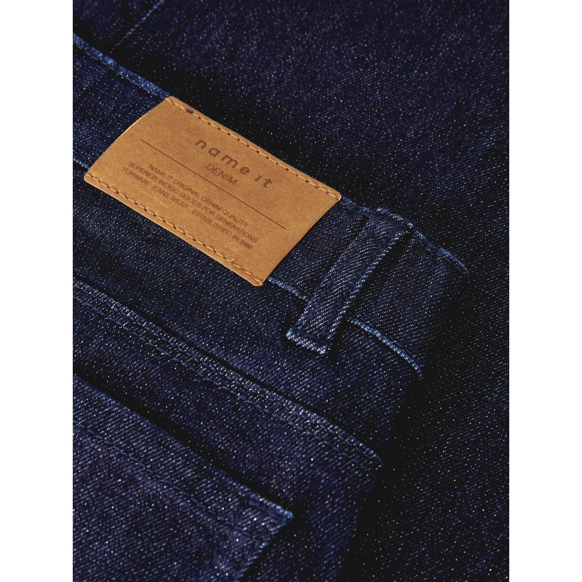 Jean bleu - dark blue denim1, NAME IT