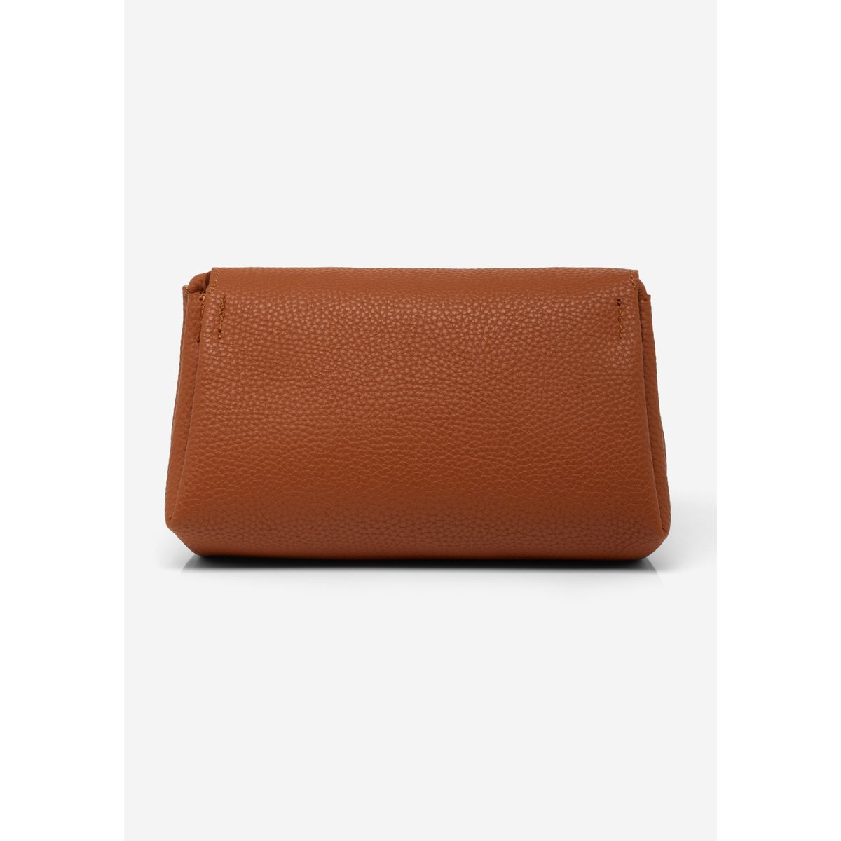 Sac bandoulière effet grainé camel, LOLALIZA