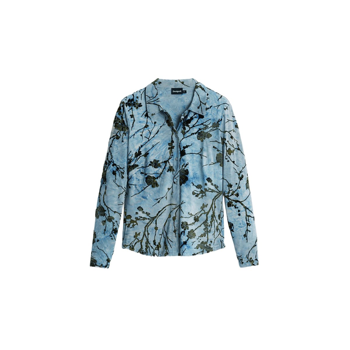 Chemise floquée bleu, DESIGUAL