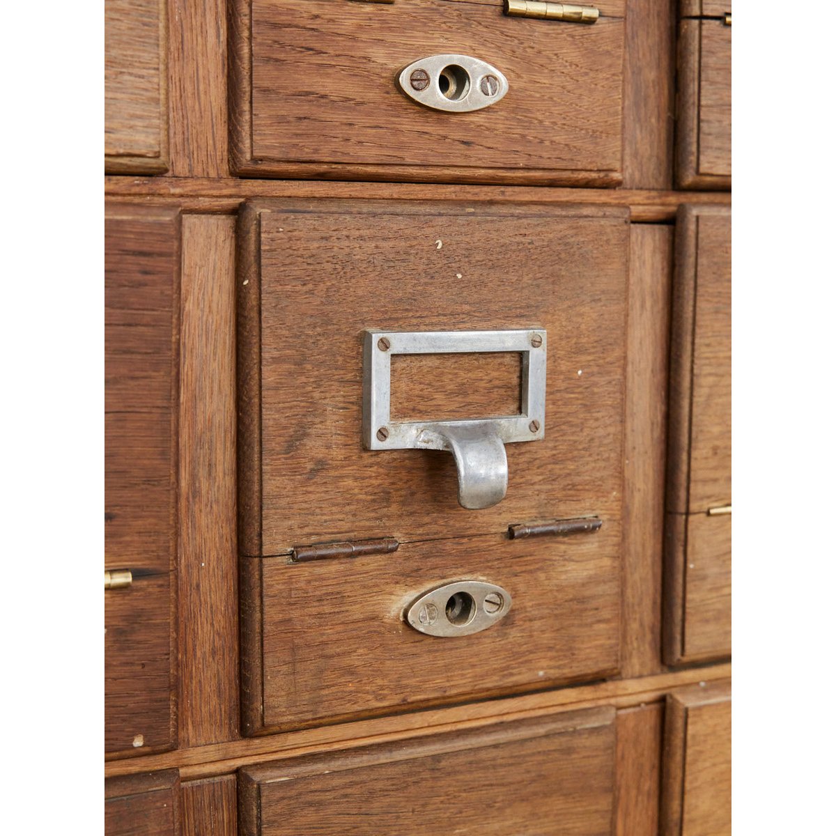 Meuble de classement en bois Fernand N°487 - Bon état bois foncé, DEBONGOUT