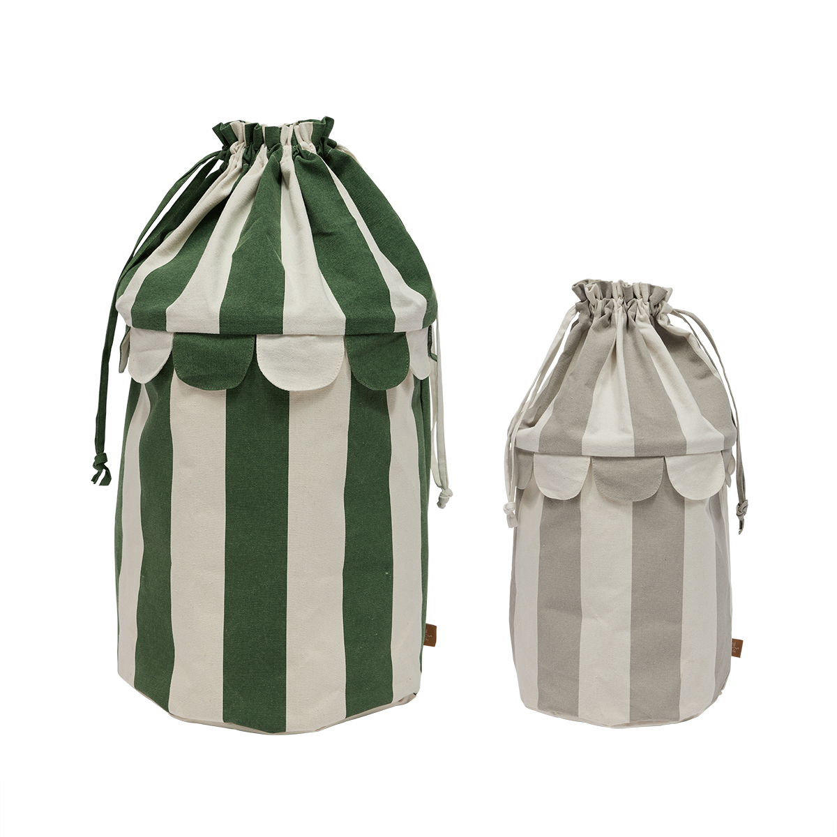 Panier de rangement en polyester MINI gris, OYOY LIVING DESIGN