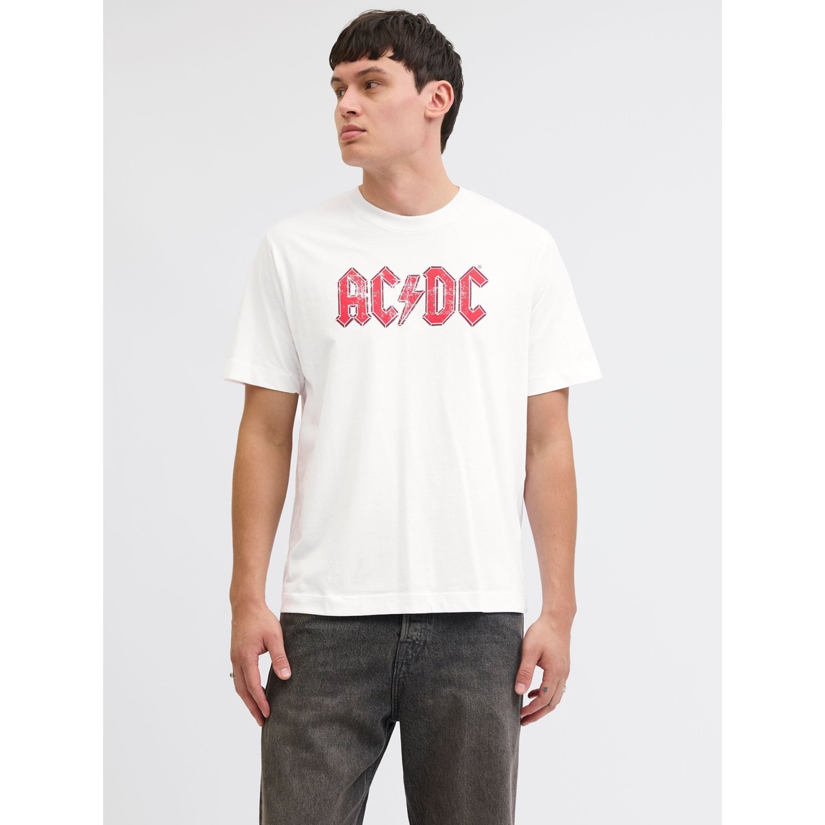 T-Shirt bright white, JACK & JONES