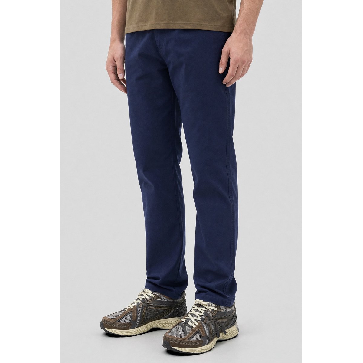 Pantalon coupe droite en coton GABARE navire, ARMOR-LUX