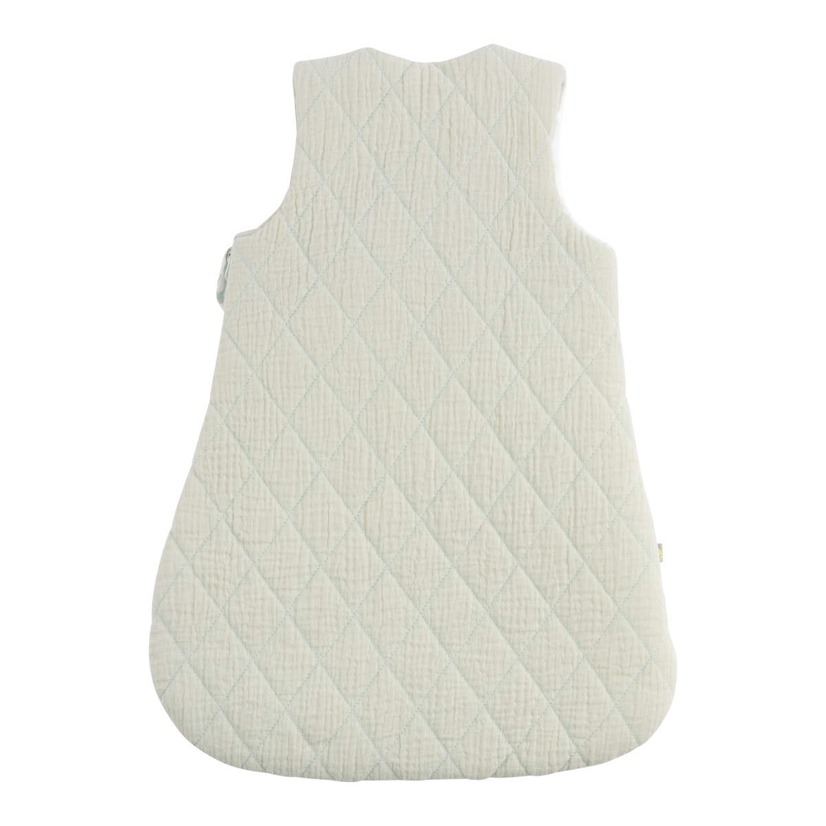 Gigoteuse naissance en coton imprimé blanc/bleu, SAUTHON