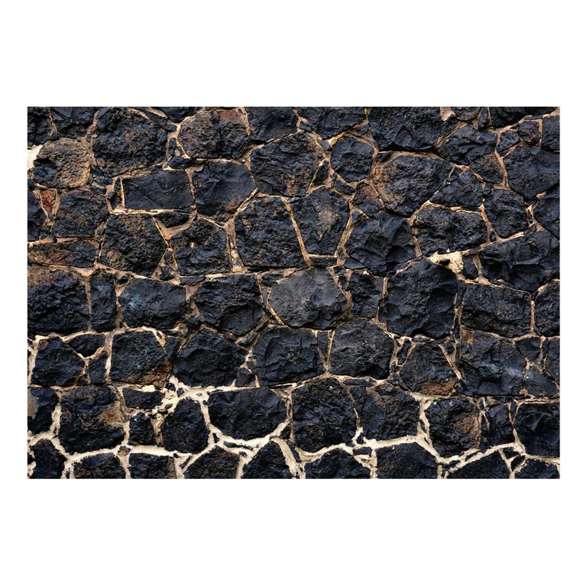Papier peint intissé panoramique Stony Twilight bleu, EDEN