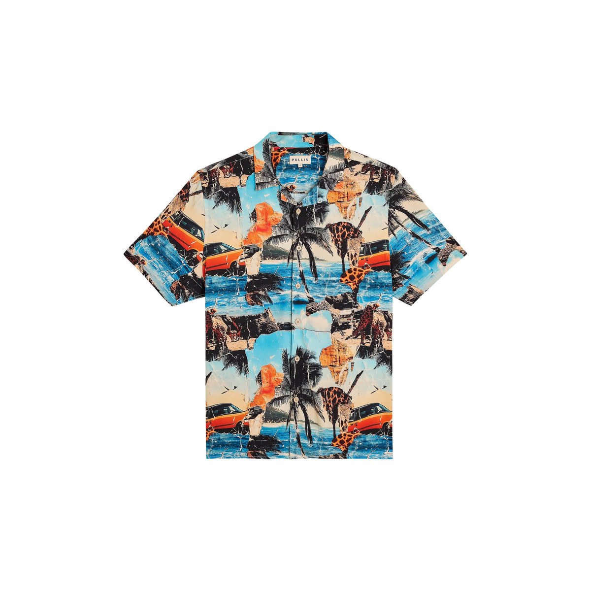 CHEMISE HAWAIENNE ANDY tropical, PULLIN