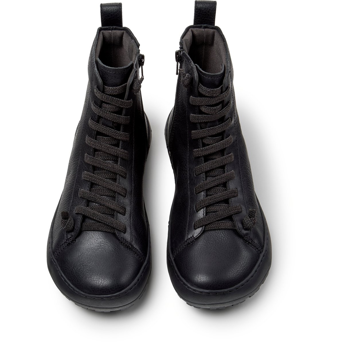 Bottines Peu Serra Suede Leather noir 001, CAMPER