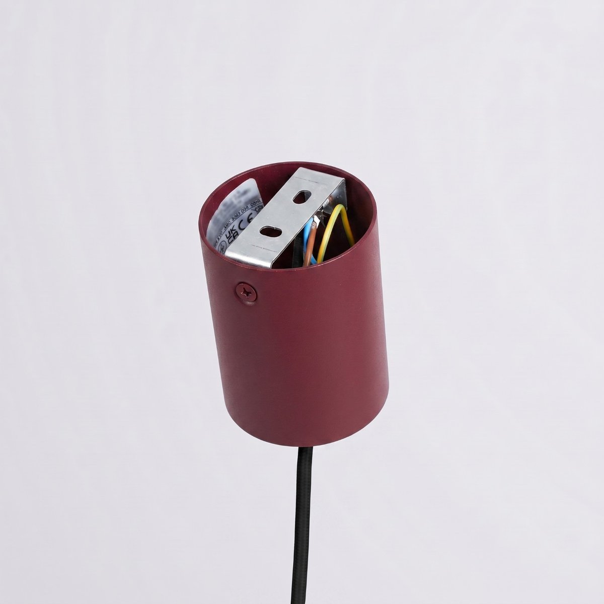 Suspension Acier Bourgogne E27 1 Nox bourgogne, EDEN