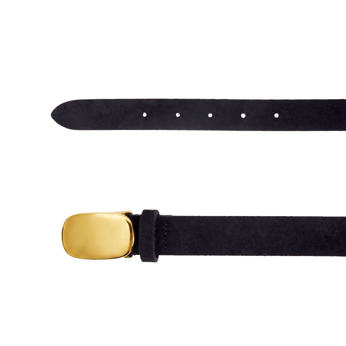 Ceinture Gaïa cuir daim noir, JULES & JENN