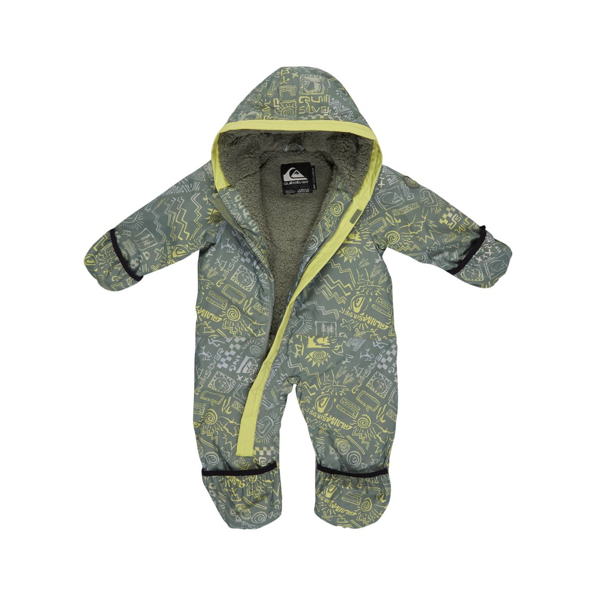 Combinaison de snow BABY SUIT vert kids chatter sea spray, QUIKSILVER
