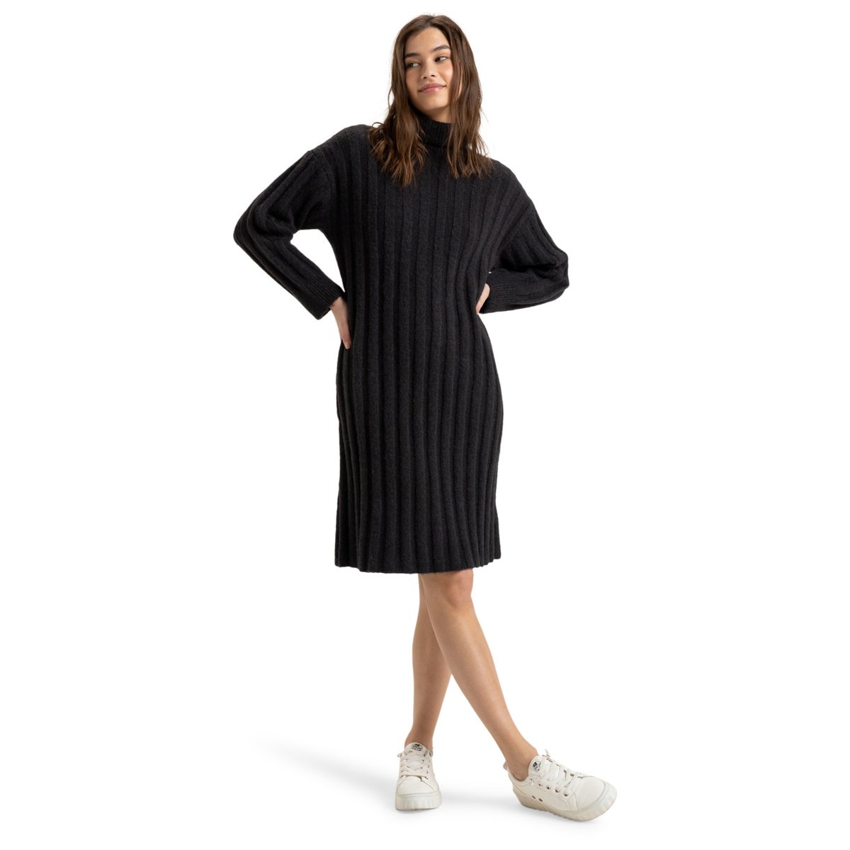 Robe pull EARTH SHADES. noir phantom, ROXY