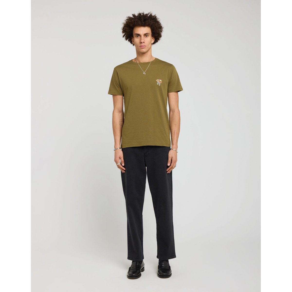 PANTALON MID LOOSE RISE noir, PULLIN