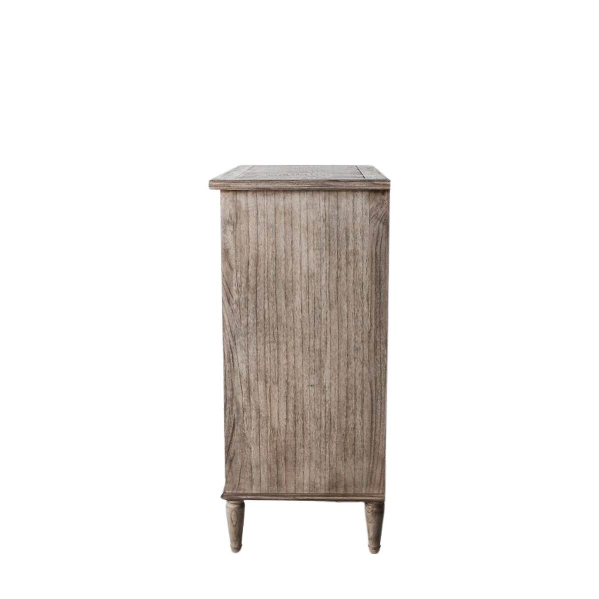 Nashik Ash Wood Parquet 5 Drawer Chest natural, ÉDITÉ