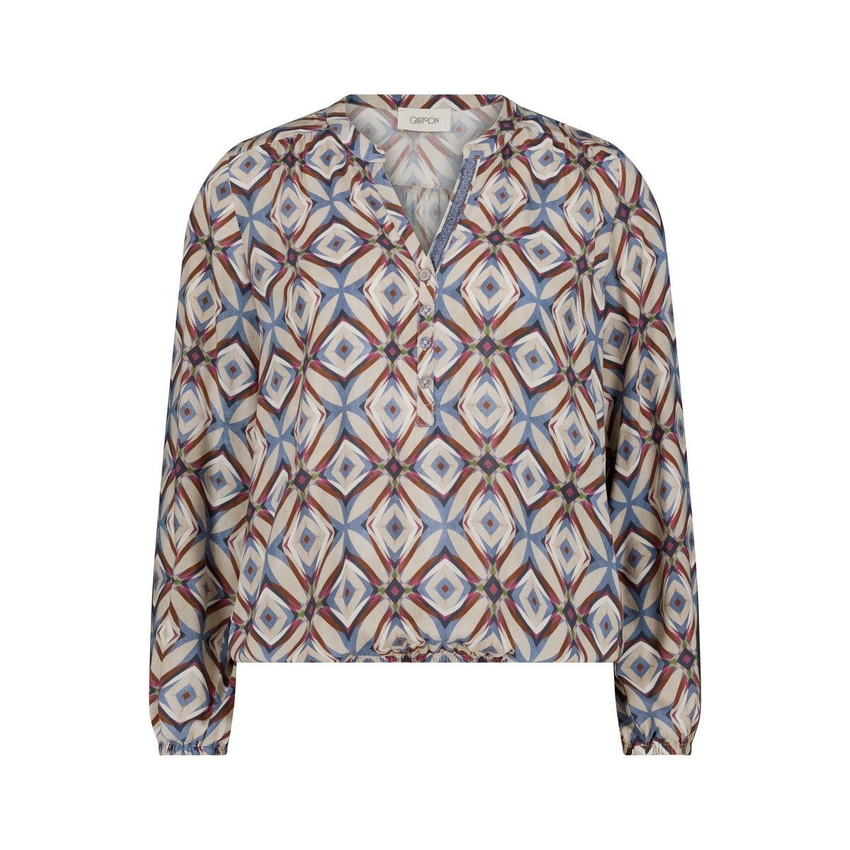 Blouse casual à motifs nature/blue, CARTOON