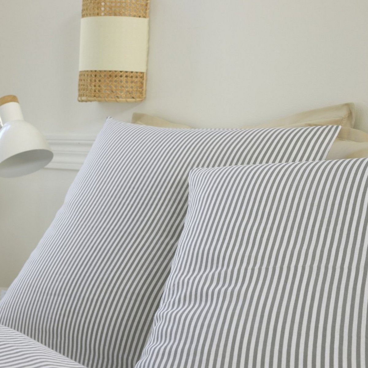 Parure de lit - Housse de couette + taie 100% Gaze de Coton multicolore, EDEN