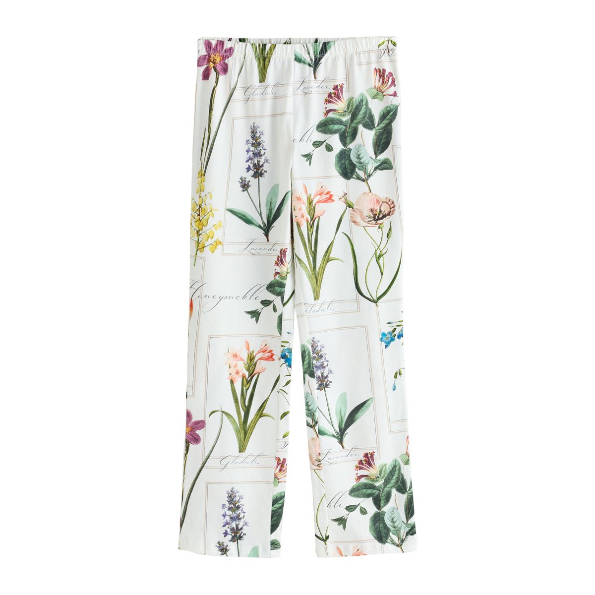 Débardeur côtelé pour la nuit bleu motif fleurs, NEXT