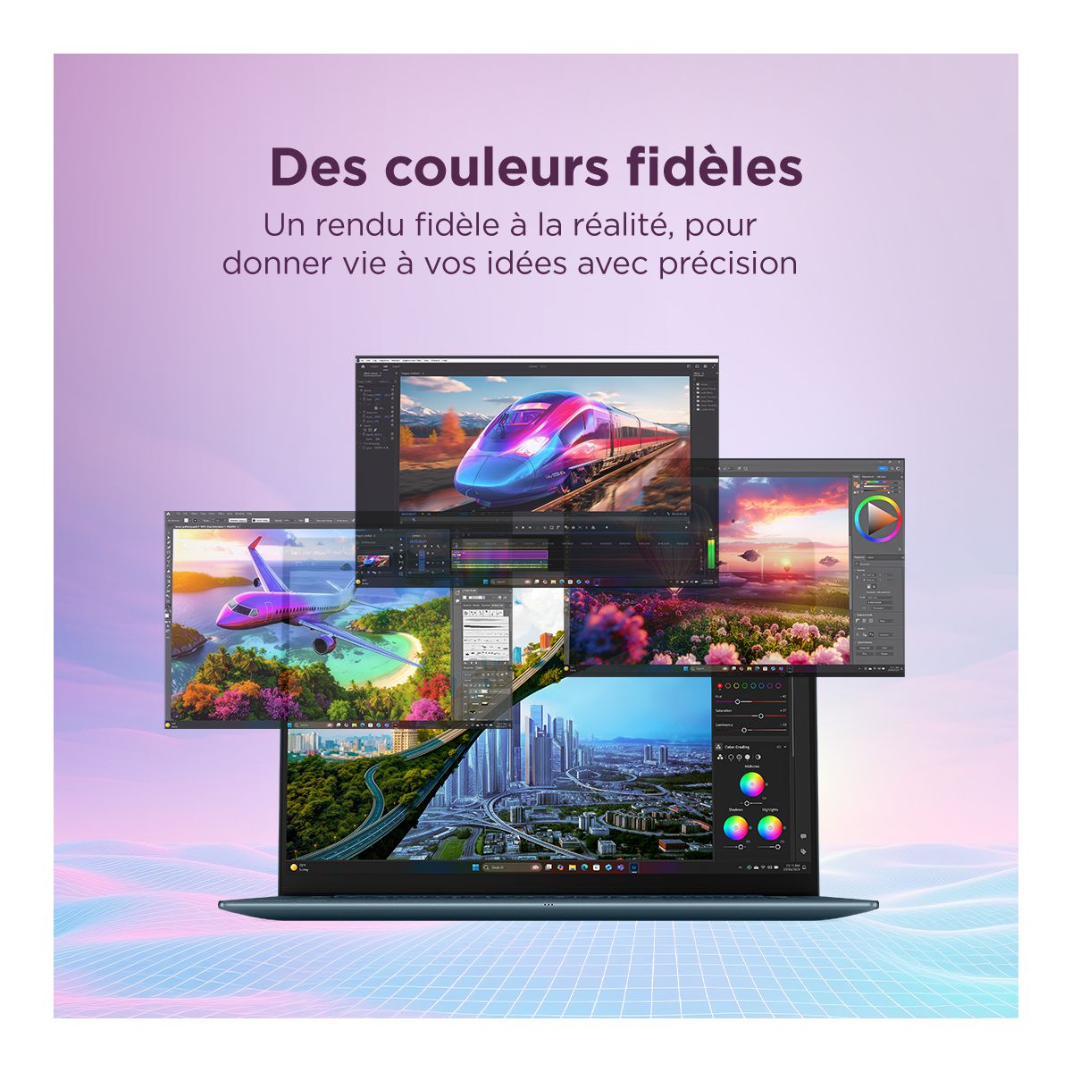 Ordinateur portable Yoga Slim 7 14AGP11 14" OLED AMD Ryzen AI 7 445 16 Go RAM LPDDR5x SSD 512 Go couleur unique, LENOVO