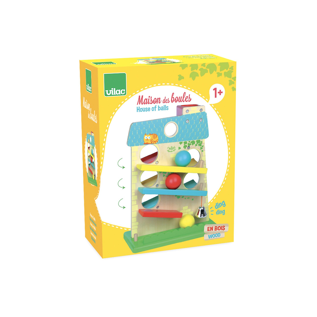 Maison des boules illustrée 2470 multicolore, VILAC