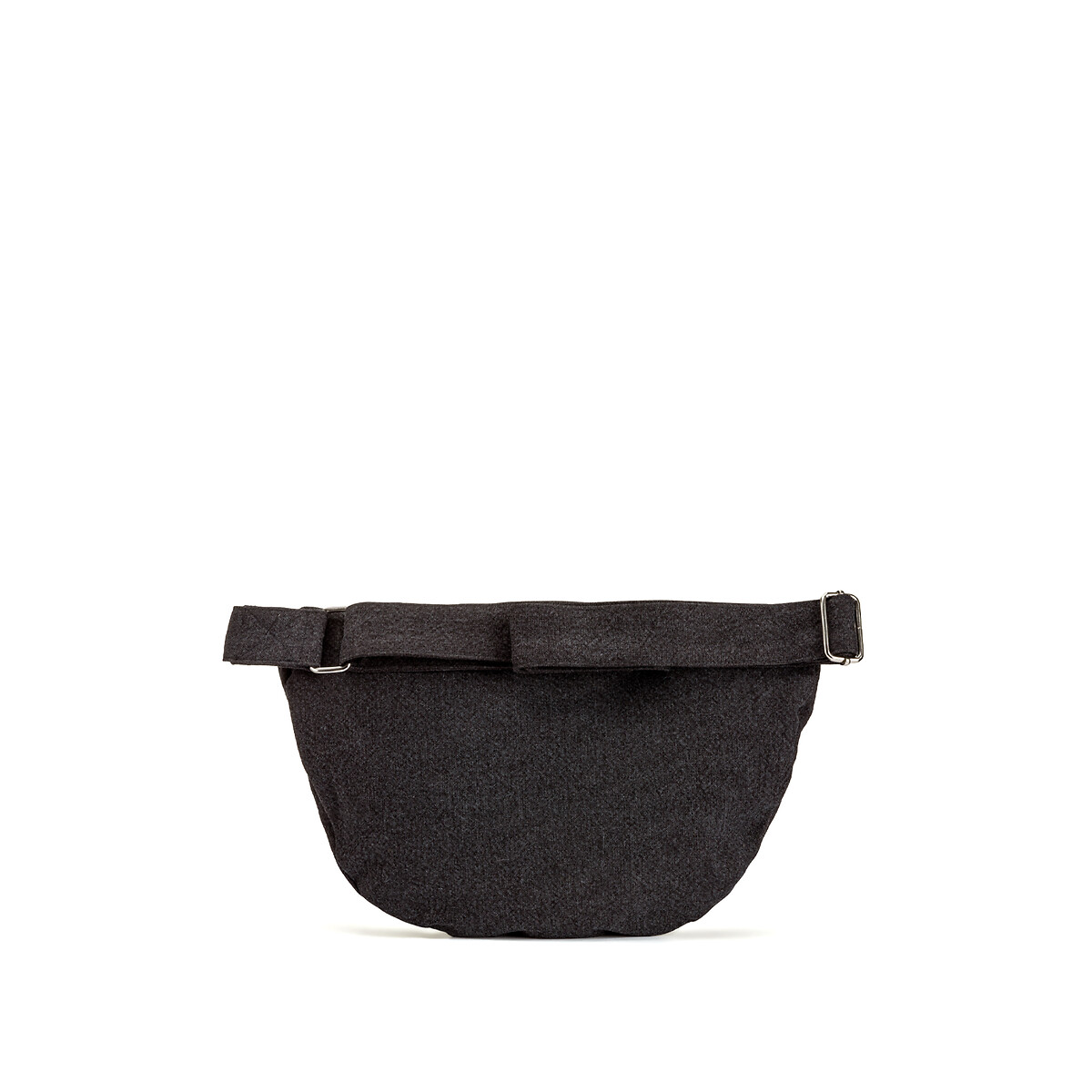 Sac banane zippé CUSTINE XL - THE WAIST BAG noir, RIVEDROITE