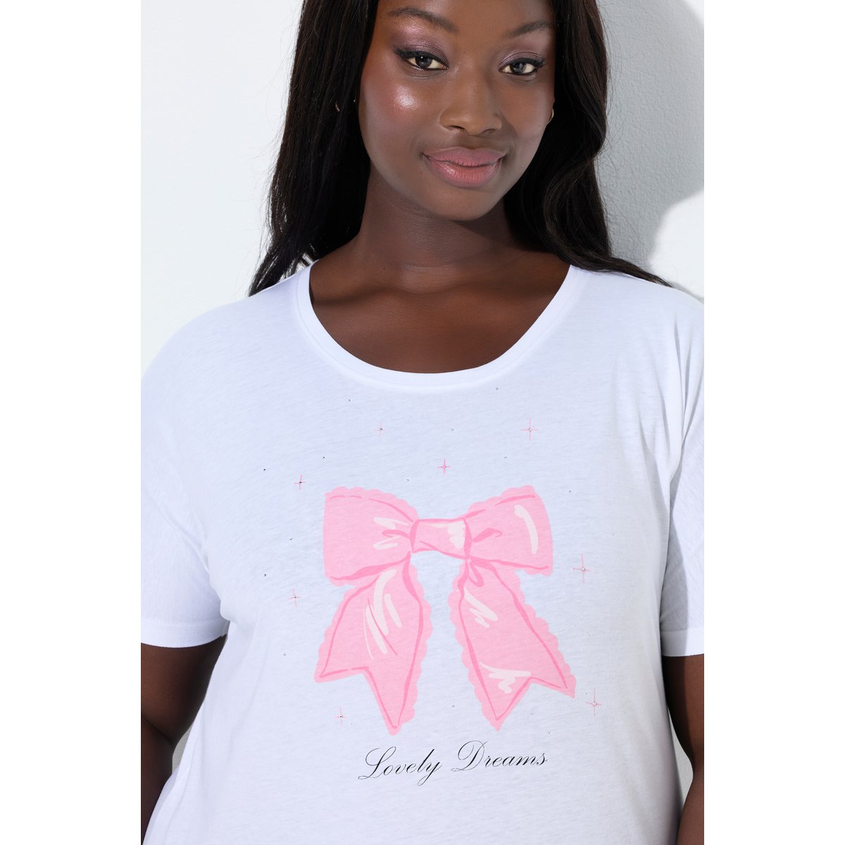 Haut/T-shirt de pyjama rose, ULLA POPKEN